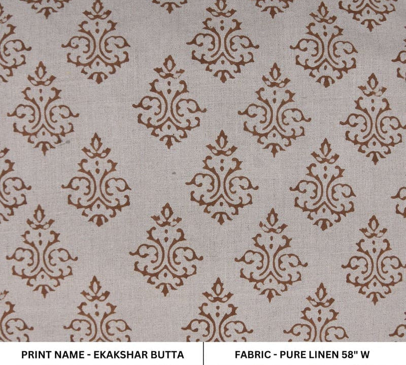 HandmadeBlockPrintBeige_brownLinenfabric-EkaksharButta_1.jpg