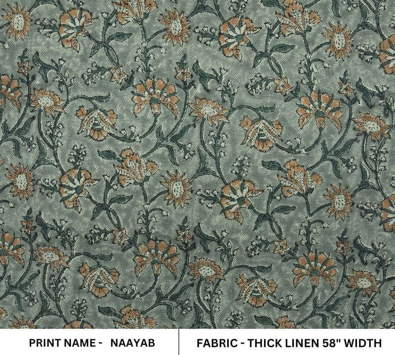 IndianArtisan-BlockPrintBrownFloral-ThickLinenFabric-Naayab_2.jpg