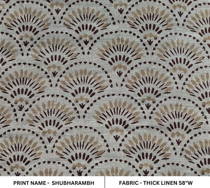 IndianBlockPrintBrownFloralThickLinenFabric-Shubharambh_1.jpg