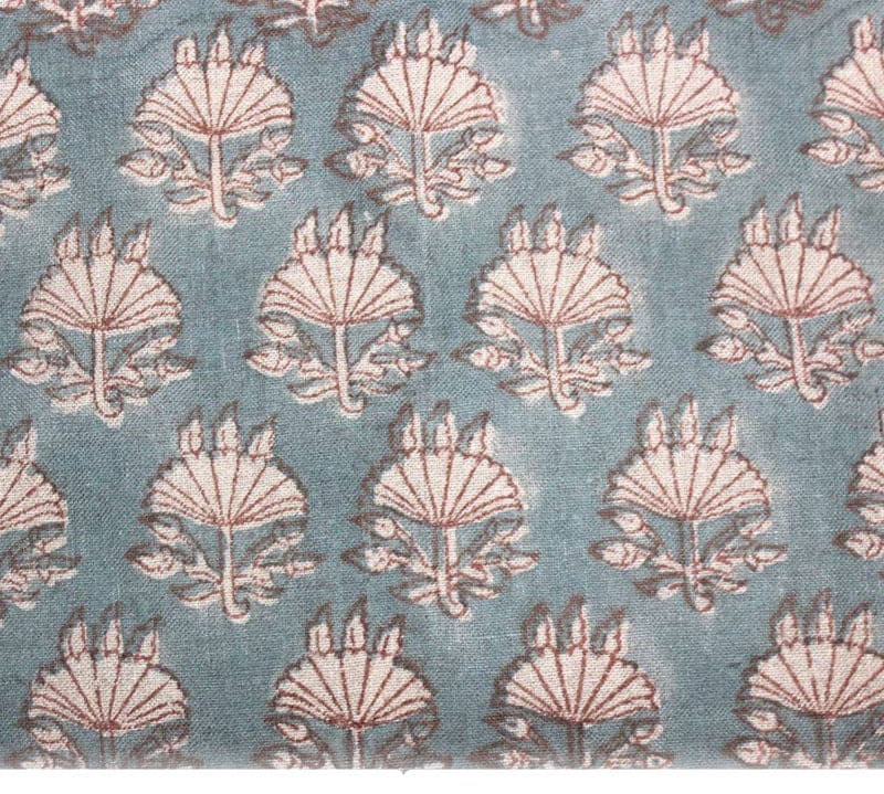 IndianHandmadeBlockPrintBlueDuckCanavsFabric-Masroom_5.jpg