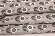 Indian Textile Hand block print Thick linen fabric - Arjun