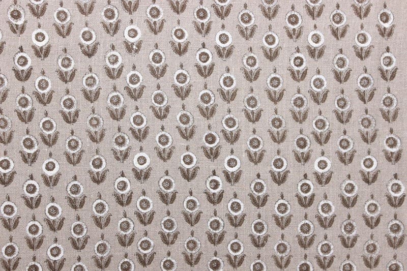 Indian Textile Hand block print Thick linen fabric - Arjun