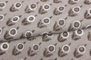 Indian Textile Hand block print Thick linen fabric - Arjun
