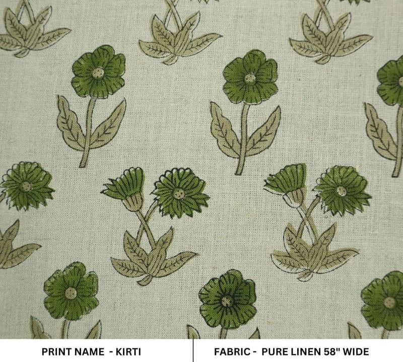 Premium-HandBlockPrintedGreenFloral-PureLinenFabric-Kirti_6.jpg