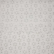 Premium Handcraft Block Print grey Pure Linen Fabric - Rang Phool