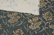 Handcrafted Block Print Thick Cotton Fabric For Curtain -Vishalpushp