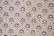 Hand Block Print Pure Linen Fabric For Stylish Dream Decor-Indrajeet
