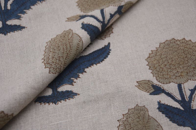 Handmade Pure Linen fabric Room Decoration - Badshah
