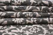 Hand Block Print Pure Linen Fabric Home Layout -Shika