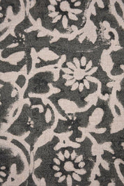 Hand Block Print Pure Linen Fabric Home Layout -Shika