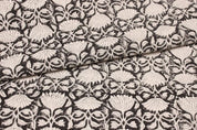 Handmade Block Print Thick Cotton Fabric - Ulta Kamal