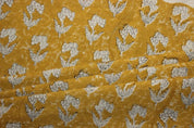 Traditional Block Print Textile Linen Fabric Home Interiors - Handloom