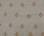 Hand Block print Viscose linen  fabric For Couch Pillow - Barfi