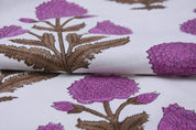 Thick Cotton Handmade Block Print Fabric -Badshah