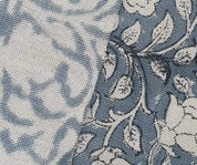 Linen Block Print Fabric Duck Canvas 50 Inch Width Medium Weight Linen Beige Base Color Curtains and Drapes Upholstery Handmade Art Pillow Covers Tablecloths and Runners Bedding Tote Bag Lampshades by Fabritual