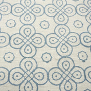 Ethnic Block Printed Soft Viscose Linen for Decorative Curtains and Cushions, Bohemian Viscose Linen Blend for Rustic Drapes and Table Decor.