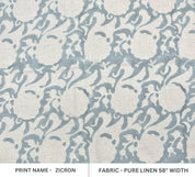 Fabritual Cotton Linen for Country Style Curtains and Upholstery
58” Medium Weight Linen Fabric for Multiuse Decor by Fabritual
Fabritual Block Print Linen for Handmade Bedroom and Dining Linens
Indian Inspired Cotton Block Print Linen for Bedding and Drapes by Fabritual.