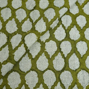 Block Print Fabric 58 Inch Width Light Weight Viscose Linen Natural Base Color and Floral Print Curtains and Drapes Pillow Covers Tablecloths and Runners Lampshades Napkins by Fabritual
