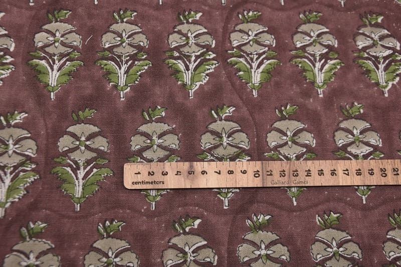 Aristan Hand Block Print Green Pure Linen Fabric Cushion – Mormukut