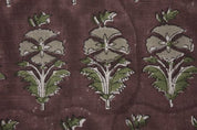 Aristan Hand Block Print Green Pure Linen Fabric Cushion – Mormukut