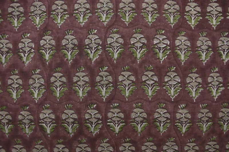 Aristan Hand Block Print Green Pure Linen Fabric Cushion – Mormukut