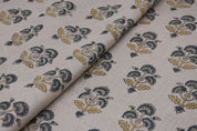 Pure linen 58" wide window curtains, heavy linen fabric, table cover, lampshades, decorative cushions - TRAFFIC LIGHT