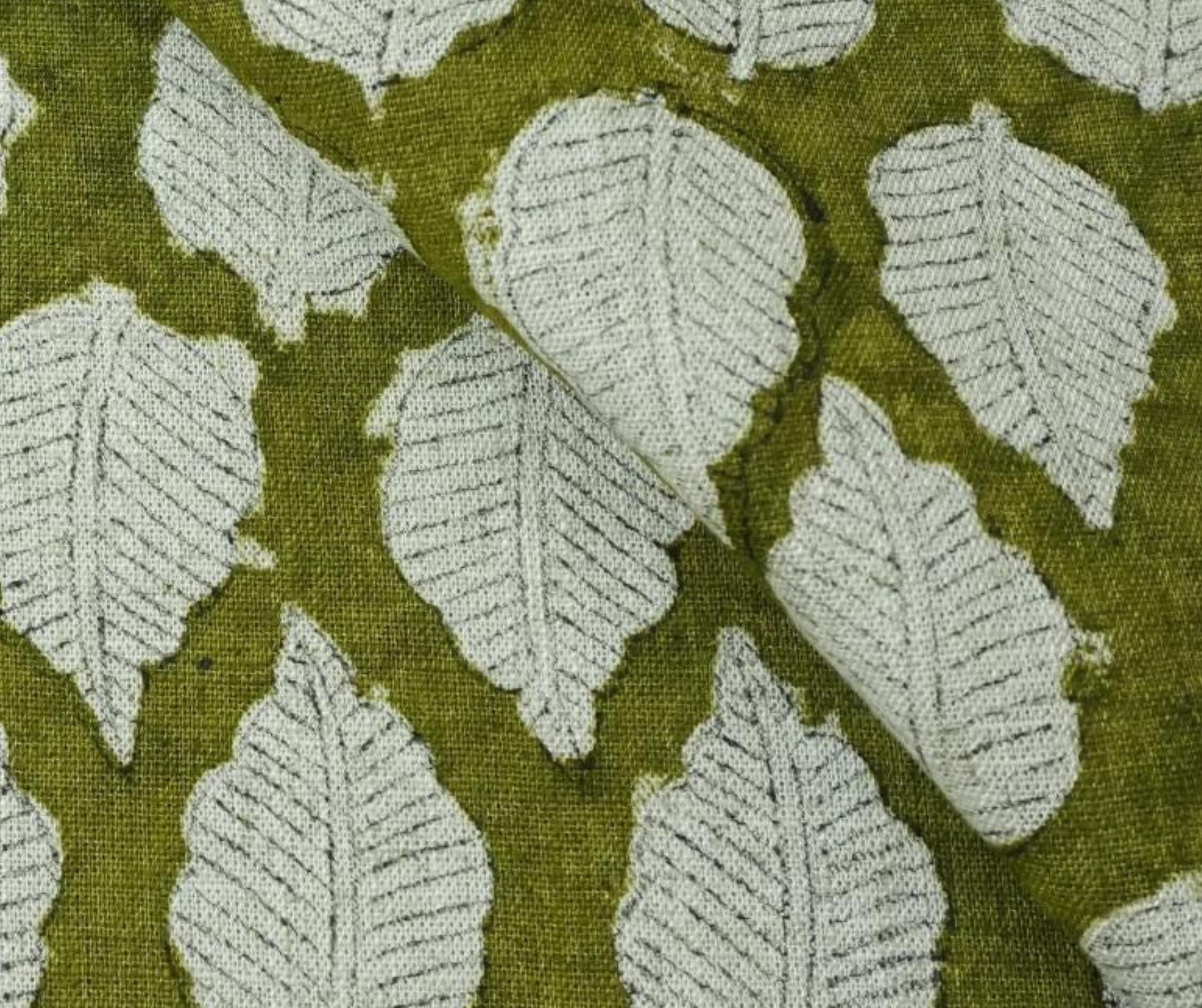 Block Print Fabric 58 Inch Width Light Weight Viscose Linen Natural Base Color and Floral Print Curtains and Drapes Pillow Covers Bedding Tote Bag Lampshades Napkins by Fabritual