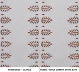 Hand Block Print Thick Cotton Darpan
