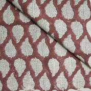 Linen Block Print Fabric Linen Blend 58 Inch Width Light Weight Linen Natural Base Color Curtains and Drapes Upholstery Handmade Art Pillow Covers Tablecloths and Runners Bedding Tote Bag Napkins by Fabritual