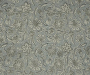 Linen Block Print Fabric 58 Inch Width Medium Weight Linen Natural Base Color Handmade Creative Design To Make Curtains and Drapes Upholstery Pillow Covers Tablecloths and Runners Lampshades by Fabritual