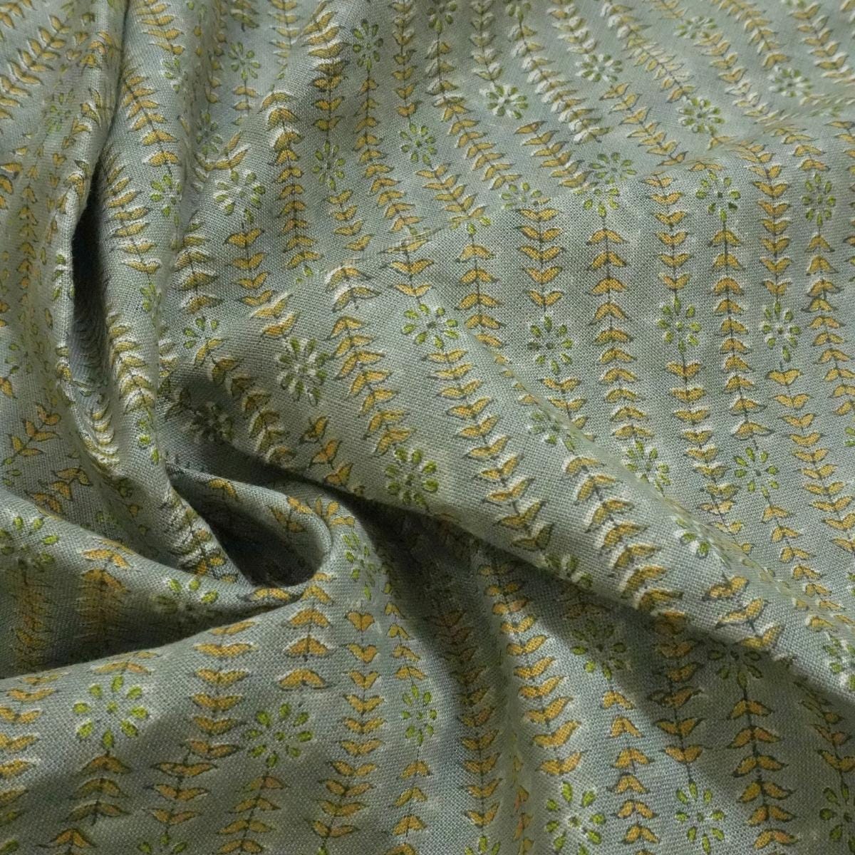 Neutral Base Block Print Linen, 58” Wide, Great for Pillows, Drapes and More Soft Yet Durable Block Print Linen, Made for Home Furnishing and Craft Projects Fabritual Natural Linen with Bold Block Prints, Ideal for Cushions and Drapes .
