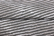 Handmade Artisan Block Print Floral Thick Linen Fabric - Leheriya