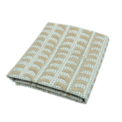 Garud Hand Block Print Linen Blend Fabric | By the Yard
