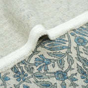 Jaipur Handicraft Manjusha Slate Blue Floral Linen Fabric