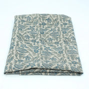 Jaipur Handicraft Manjusha Slate Blue Floral Linen Fabric