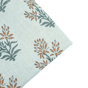 Noor Indian Block Printed Viscose Linen Boho Sofa Fabric