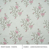 Jaipur Handicraft Vidhya Block Print Linen Blend Fabric