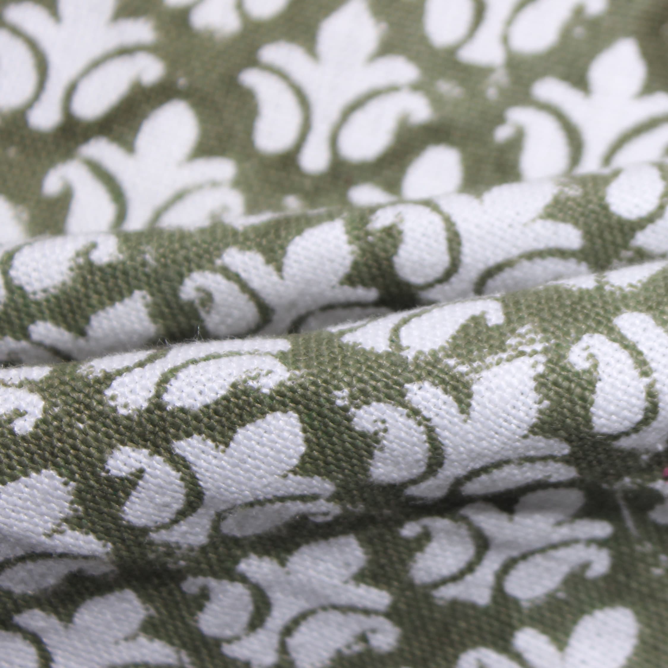 Block Print Linen Fabric,Heavy Offwhite Linen,Natural Hand Loom Fabric,Fabric By The Yard