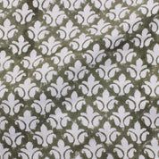 Block Print Linen Fabric,Heavy Offwhite Linen,Natural Hand Loom Fabric,Fabric By The Yard