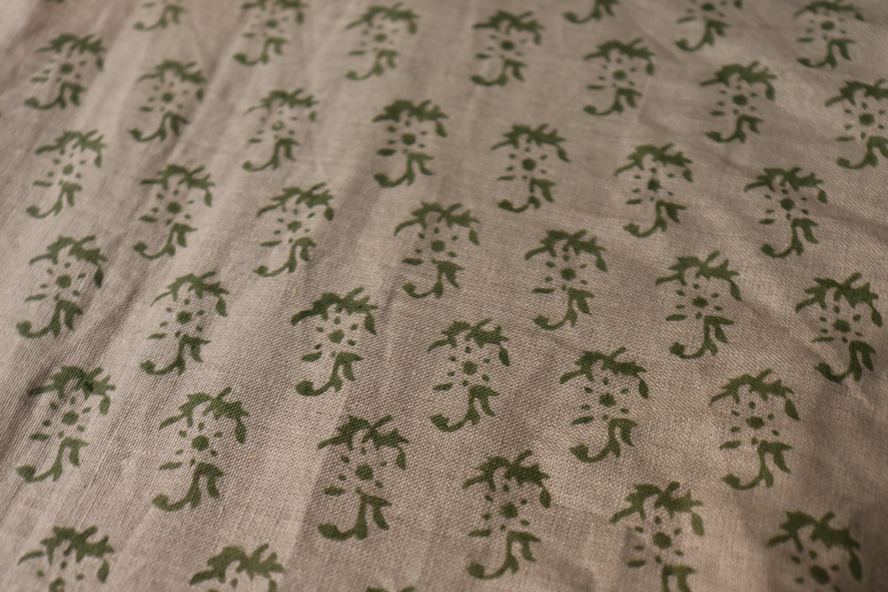Block Print Linen Fabric, Patjhad  Linen Block Print Block Print Fabric, Fabric By The Yard, Indian Linen Fabric, Cushion Fabric, Upholstery Fabric, Home Decors