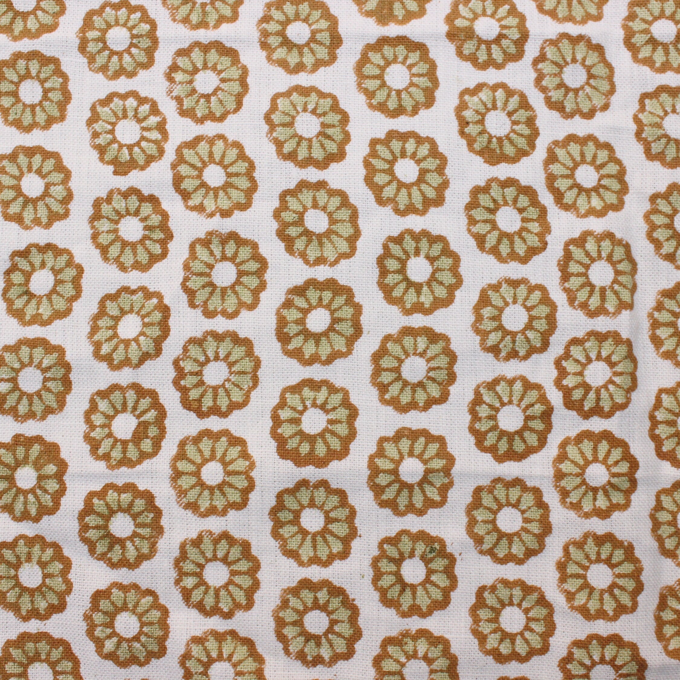 Block Print Linen Fabric, Sudarshanchakra  Handloom Hand Block Fabric  Natural Thick Linen  Block Print Running Fabric Pillow Covers, Hand Block Upholstery