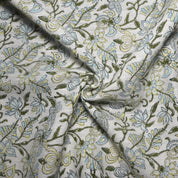 Jamnotri Thick Linen  Most Popular Block Print Fabric In Summers  Best For Upholstery,Cushion Cover,Sofa/Chair Cover And Other Crafts