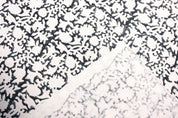 Block Print Linen Fabric, Kiskindha  Handblock Fabric, Block Print Linen Fabric By The Yard, Heavy Linen, Designer Cushion Cover Fabric