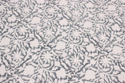 Floral Galaxy  Designer Fabric, Linen White Fabric, Block Print Fabric, Fabric By The Yard, Pillow Cover Fabric, Fabric For Upholstery