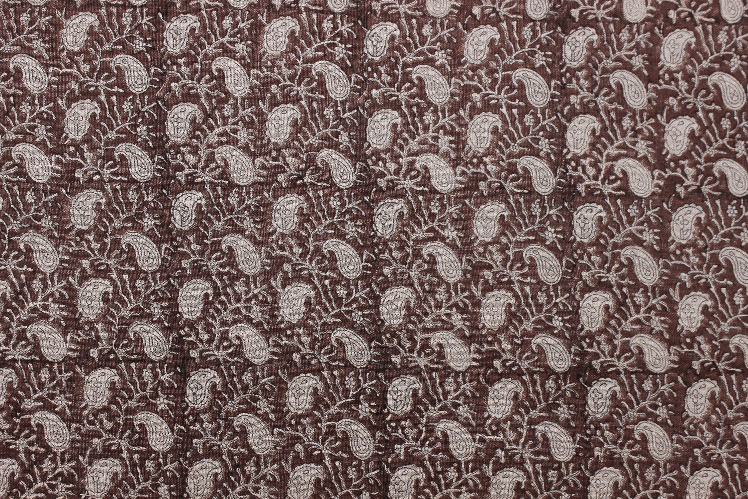 Block Print Linen Fabric, Keri Jaal   Block Print  Handloom Linen,By Yard Linen Fabric, Block Print Fabric, Fabric From India, Homedecors, Upholsteryfurnishing