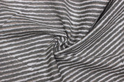 Block Print In Gray/White  Linen Running Fabric, Indian Linen Block Print,Heavy Linen Pillow And Cushion,Home Decor And Upholstery Fabric