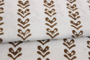 Block Print Linen Fabric, Tribal Arrow Linen Block Print  Handloom Linenauthentic Block Print Linen Fabrics  Fabric By The Yard, Also Available On Cotton Fabrics 