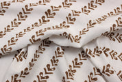 Block Print Linen Fabric, Tribal Arrow Linen Block Print  Handloom Linenauthentic Block Print Linen Fabrics  Fabric By The Yard, Also Available On Cotton Fabrics 