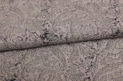 Handstamped Linen Block Print Fabric  300Gsm Thick Organic Linen, Heavy 58"Wide/Length By The Yard, Indian Print Available In Linen/Cotton
