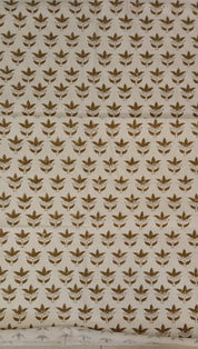 Block Print Linen Fabric, Saapt Patti  Pure Linen Fabric, Handblock Print, By The Yard Upholstery, Cushion Cover, Block Print Fabric